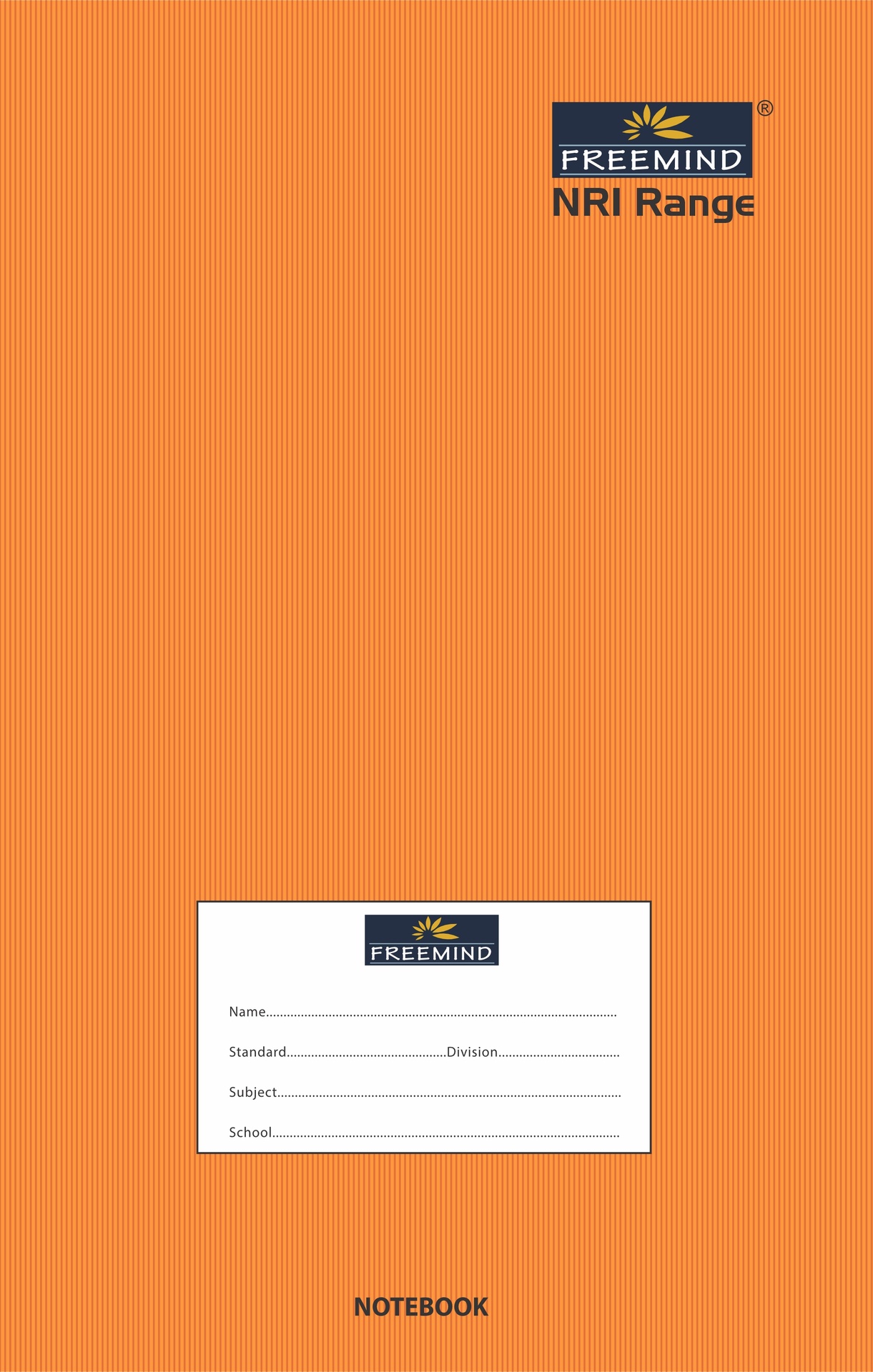 NRI-27X17 NOTEBOOK-Four Lines with Gap-172